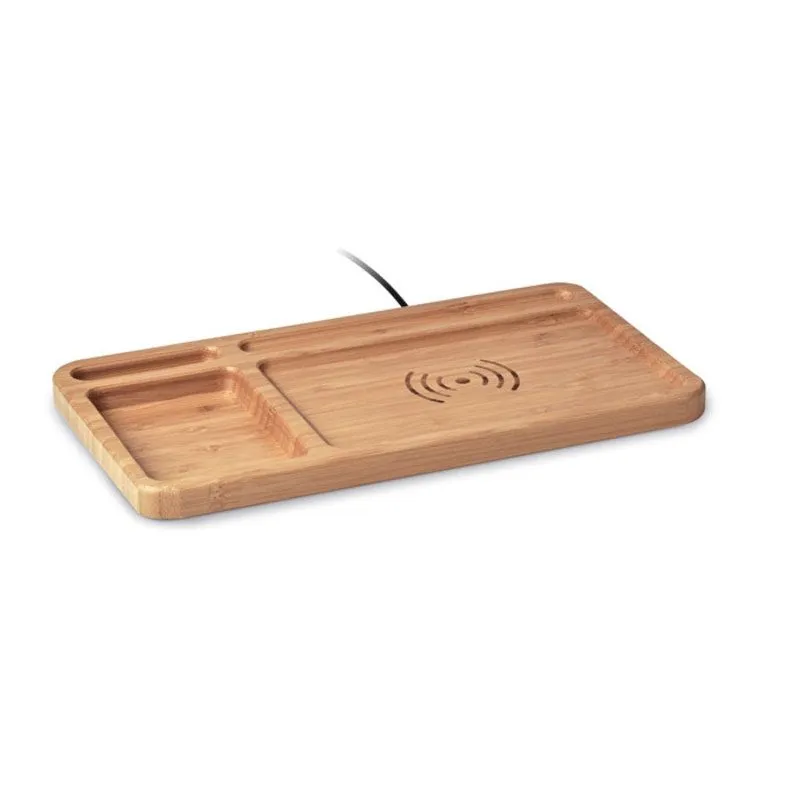 Bamboo Cleandesk wireless charger.