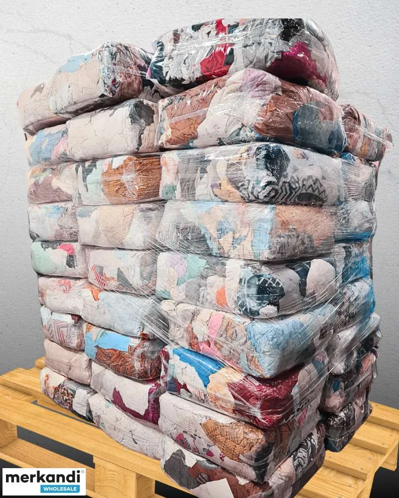 Best 10 kg cut cotton rags for industrial cleaning, workshops, and automotive services - Wholesale