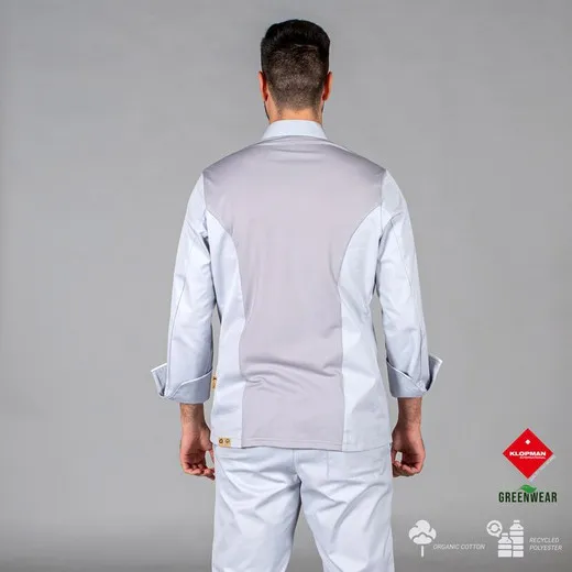 Klopman Recycled Organic Unisex Kitchen Jacket