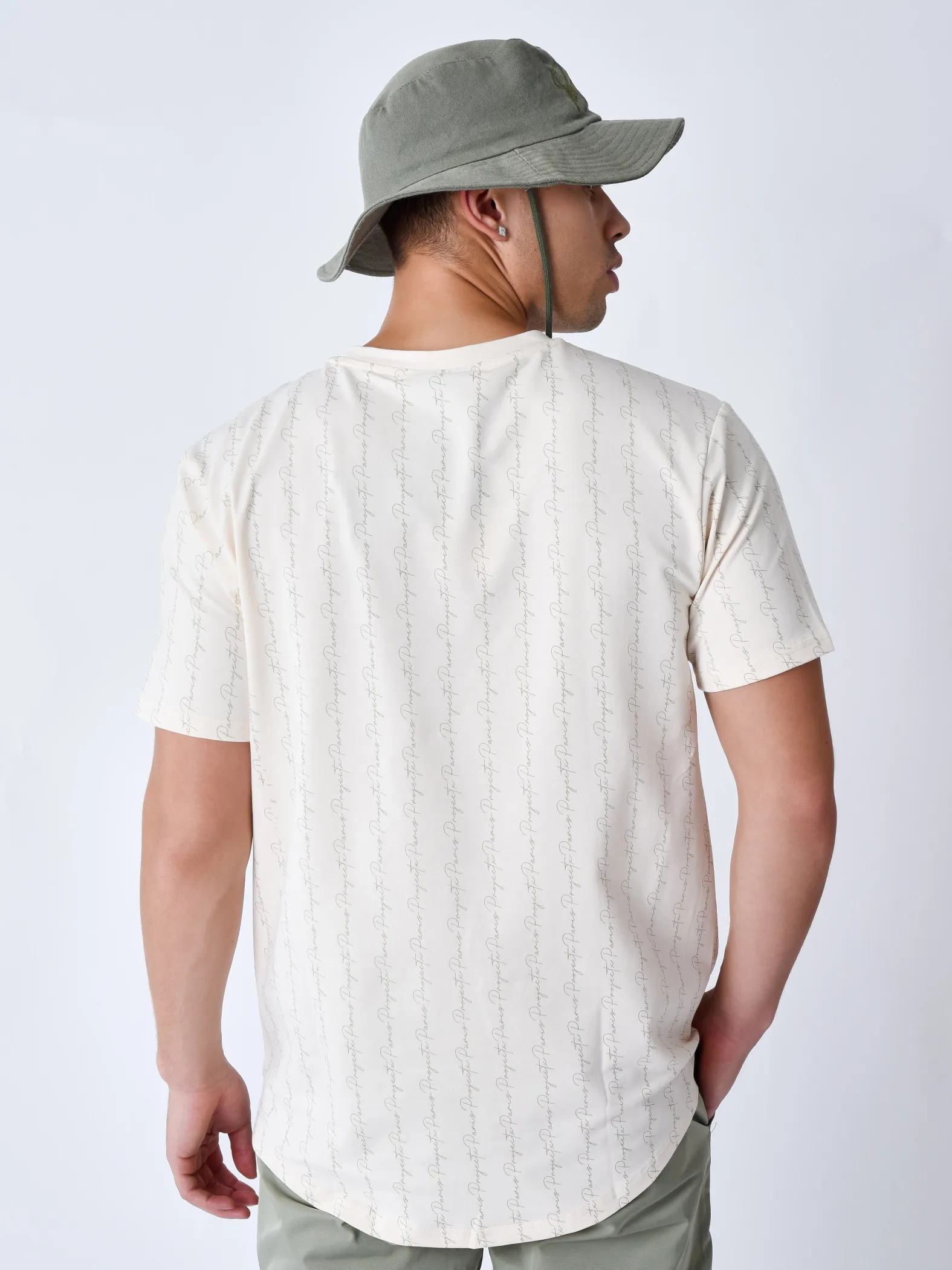 Ink Drip Print T-shirt