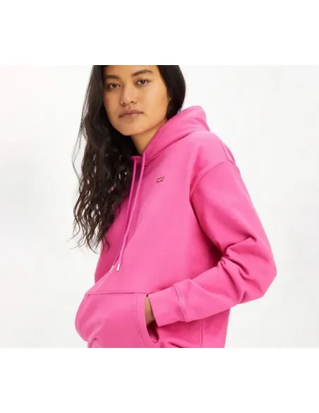 Levi's Women's Pink Hooded Sweater