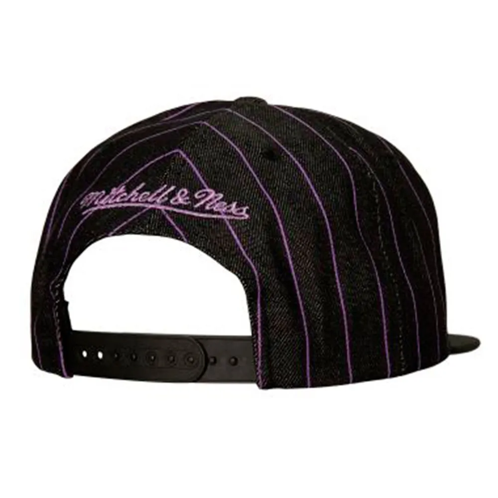 Los Angeles Lakers Hat with Dem Stripes