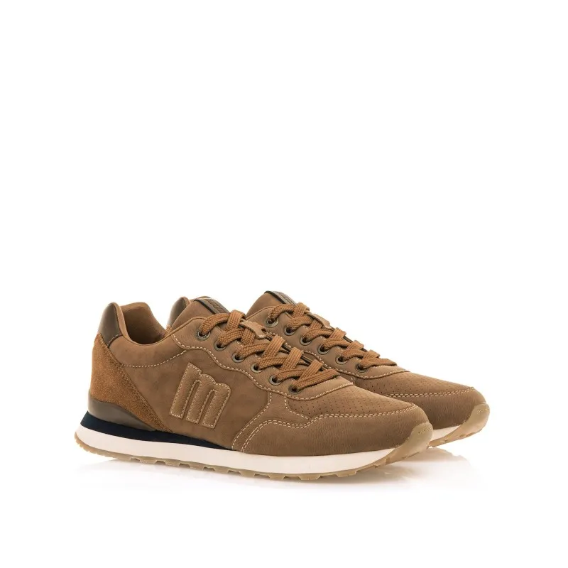 Men's MTNG PORLAND Brown Casual Sneakers 58709
