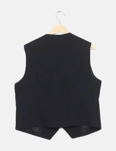 Navy Blue Basic Monza Vest