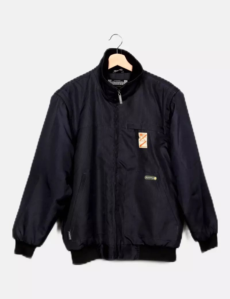 PANOPLY Navy Blue Thick Jacket
