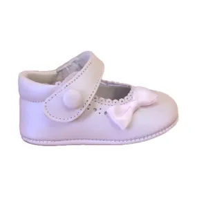 Baby Girl Pink Leather Booties Citos 26290-15 (Sizes 15 to 19)