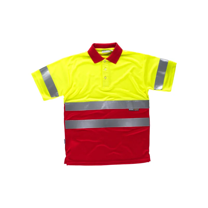 High visibility work team polo c3860