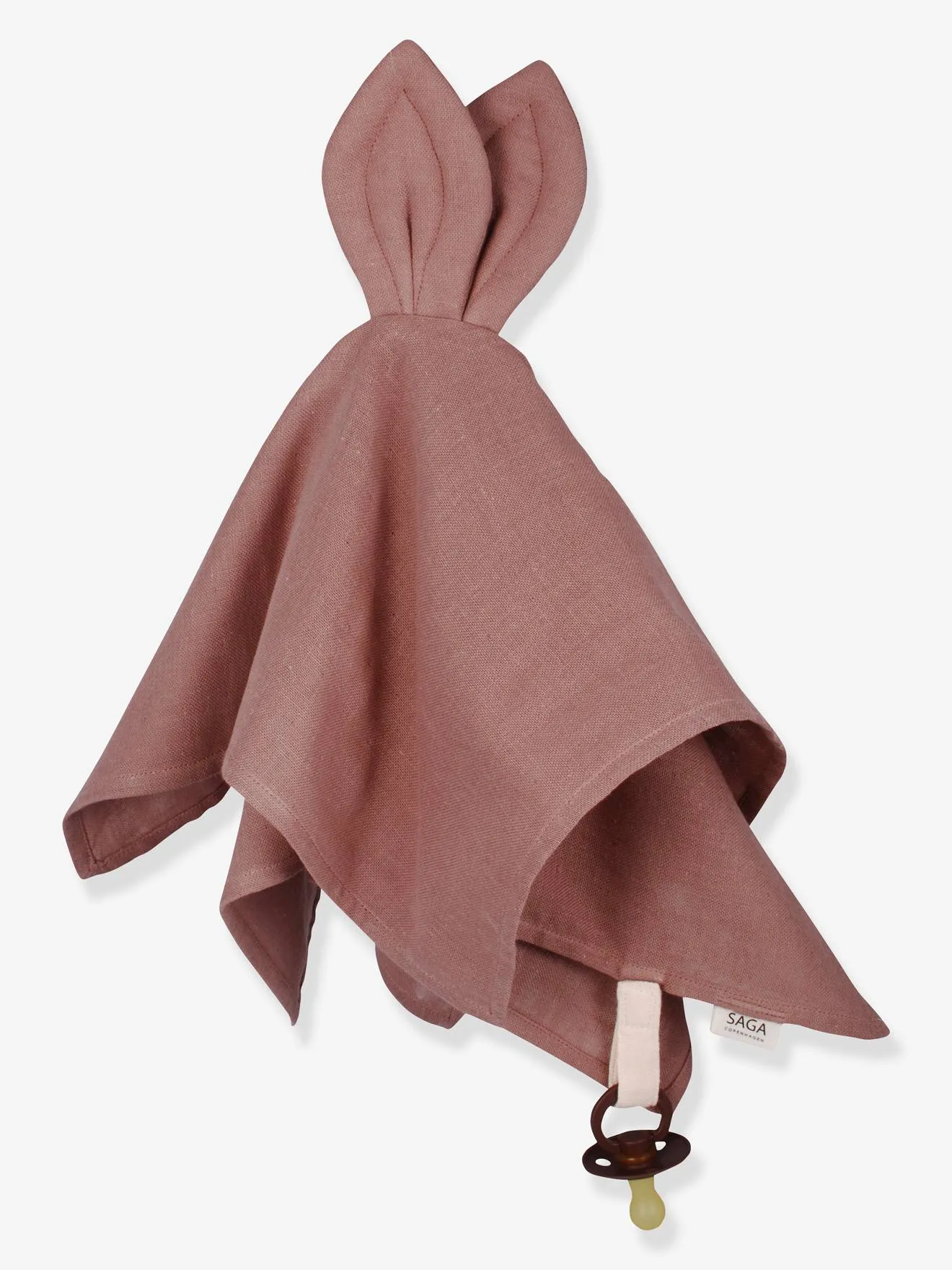 Soft plush comforter with cute ears - SAGA COPENHAGEN