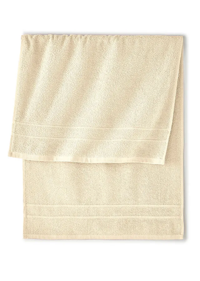 Soft Quality Towel Set (4 Pieces) Cream