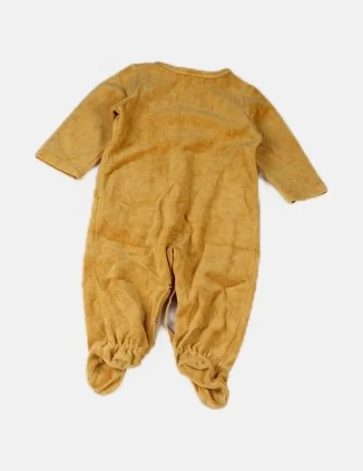 Tape à l'oeil Mustard Fleece Pajama