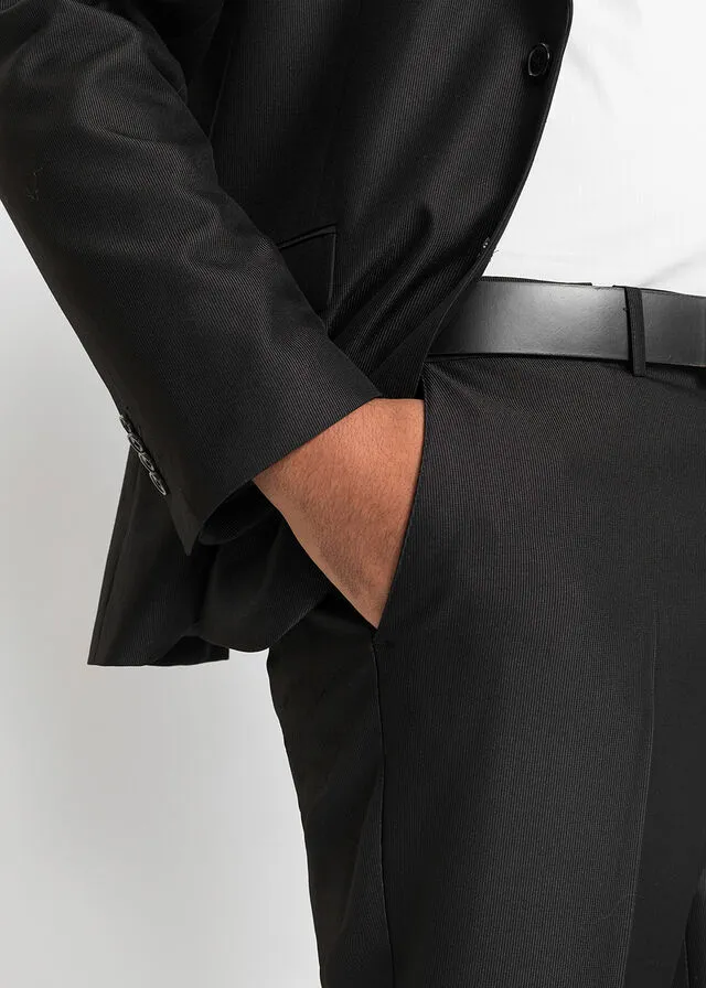 Navy Blue 3-Piece Suit: Jacket, Pants, Tie
