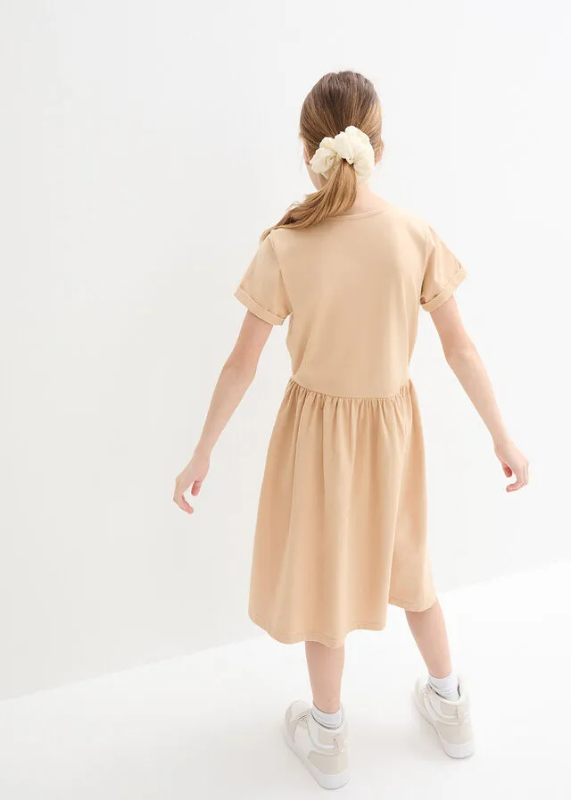 Café con leche Knit Dress