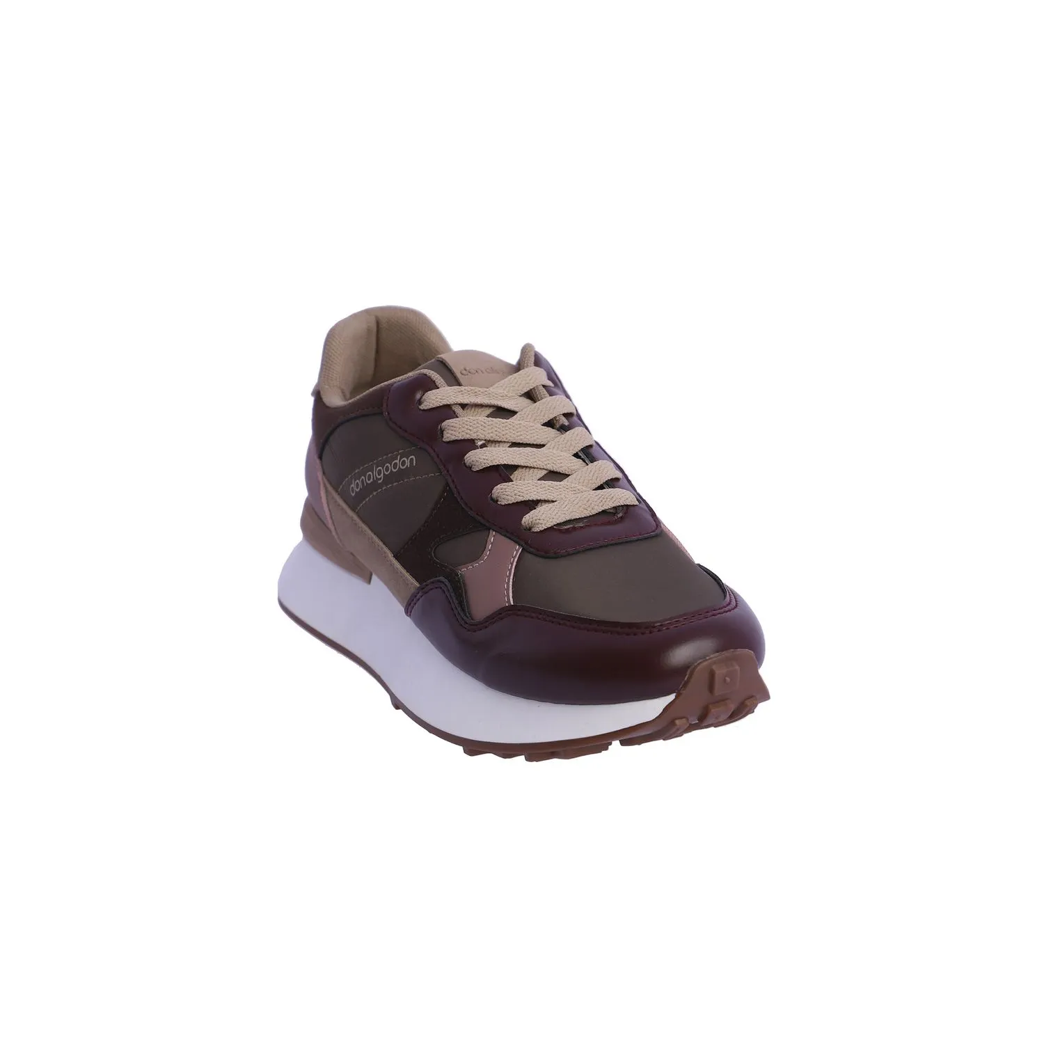 Nylon and Pu Sport Sneakers - Don Algodon Madelaine Heel 6 cm Size 38 - Multicolor.